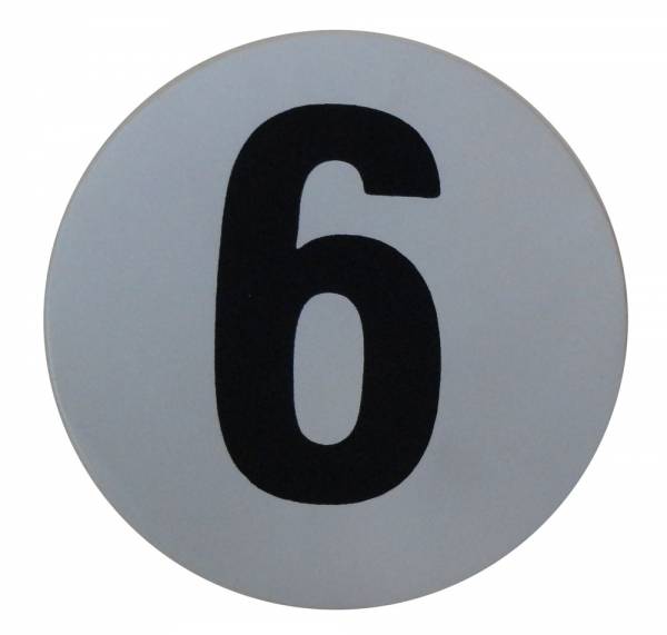 Rubber The Right Way - Assembly Line Production Day Window Sticker - "6"