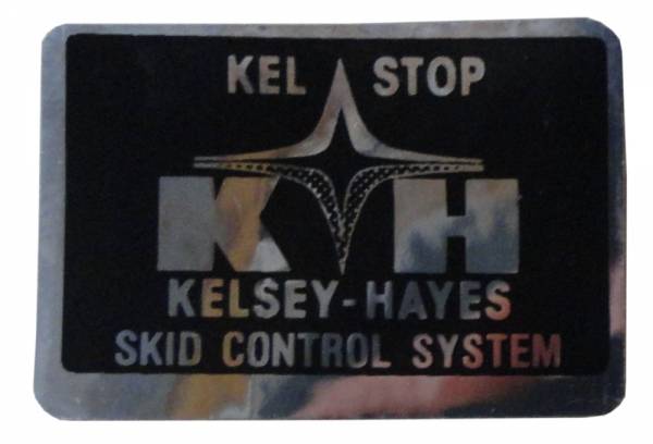 Rubber The Right Way - K-H Skid Control Decal