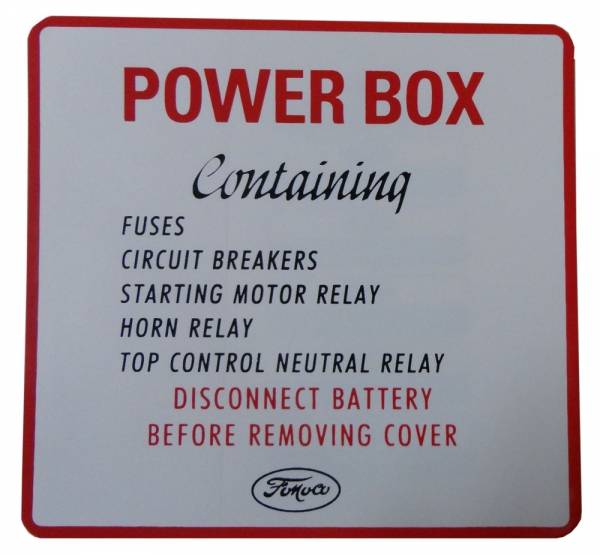 Rubber The Right Way - Power Box Decal