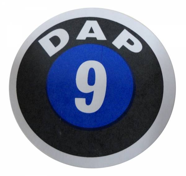 Rubber The Right Way - Assembly Line Production Day Window Sticker - "9"