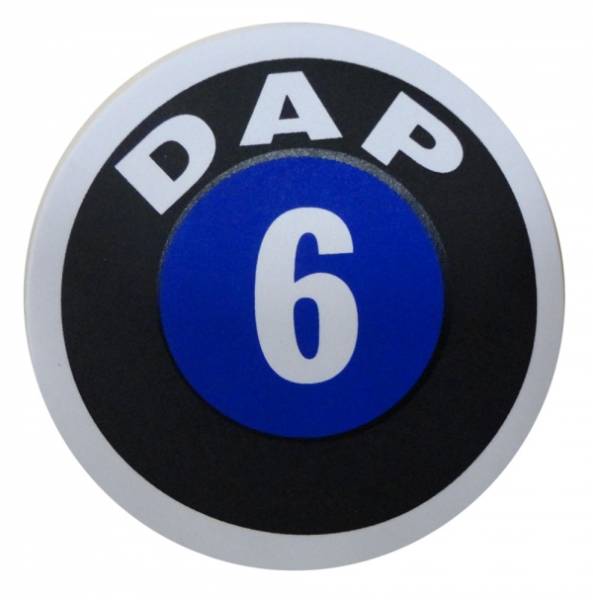 Rubber The Right Way - Assembly Line Production Day Window Sticker - "6"