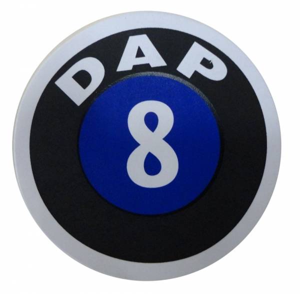 Rubber The Right Way - Assembly Line Production Day Window Sticker - "8"