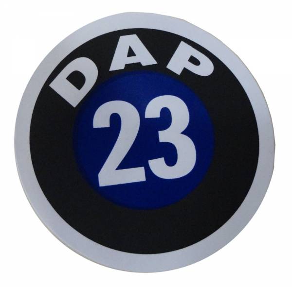 Rubber The Right Way - Assembly Line Production Day Window Sticker - "23"