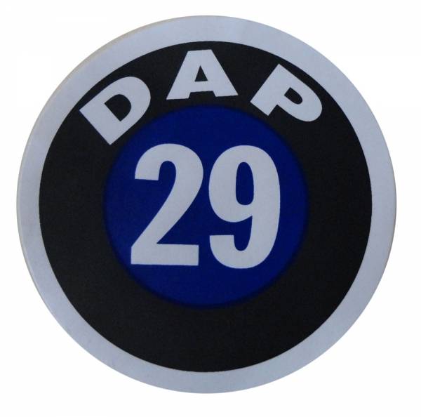 Rubber The Right Way - Assembly Line Production Day Window Sticker - "29"