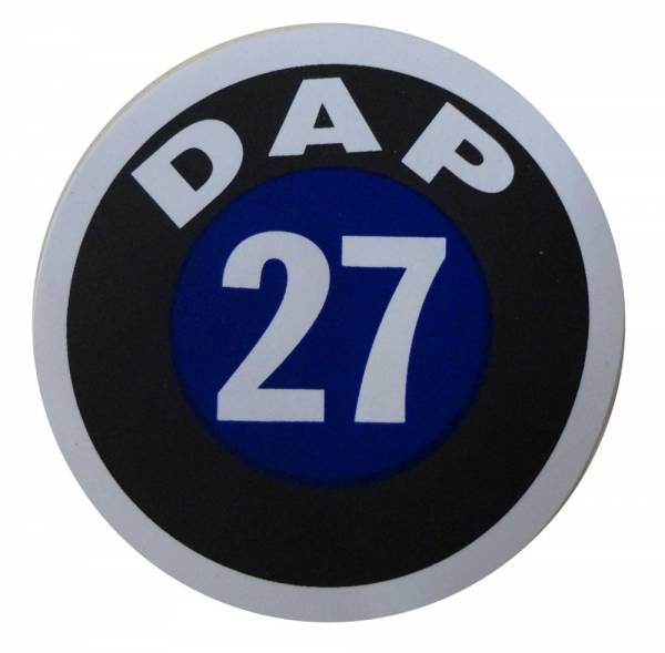 Rubber The Right Way - Assembly Line Production Day Window Sticker - "27"