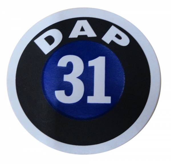 Rubber The Right Way - Assembly Line Production Day Window Sticker - "31"