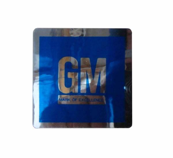 Rubber The Right Way - GM Mark of Excellence Decal
