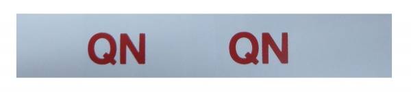Rubber The Right Way - "QN" Engine Code Decal