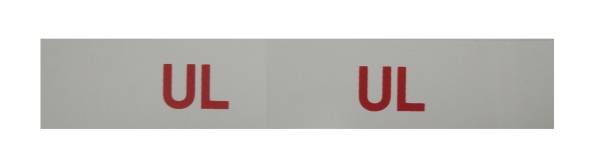 Rubber The Right Way - "UL" Engine Code Decal