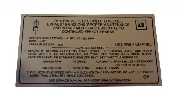 Rubber The Right Way - Emission Decal - 400-4V