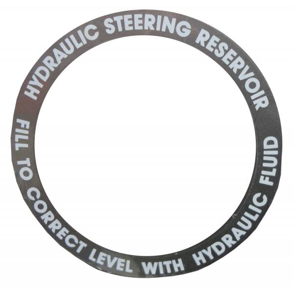 Rubber The Right Way - Power Steering Lid Decal
