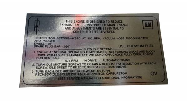 Rubber The Right Way - Emission Decal - 400-4V