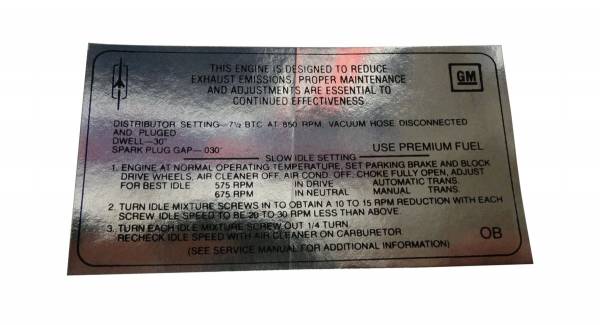 Rubber The Right Way - Emission Decal - 350-4V