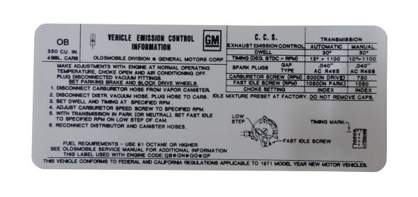 Rubber The Right Way - Emission Decal - 350-4V