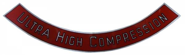 Rubber The Right Way - "Ultra High Compression" Decal