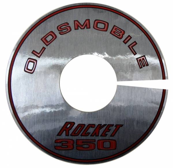 Rubber The Right Way - "Rocket 350" Air Cleaner Decal (4-V) - 11"