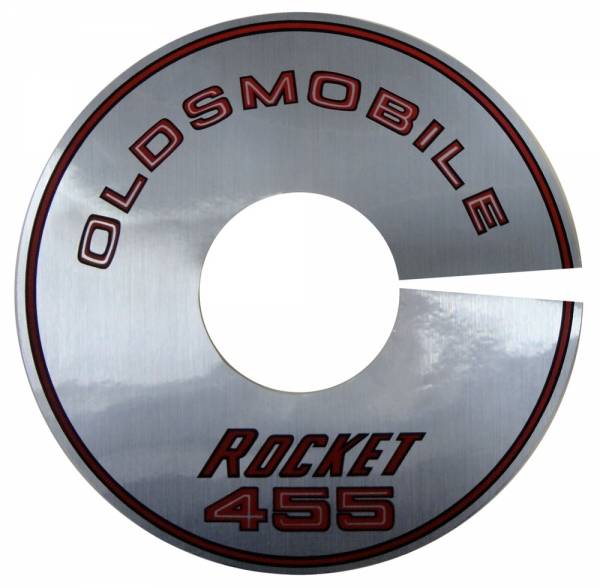 Rubber The Right Way - "Rocket 455" Air Cleaner Decal - 11"