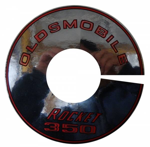 Rubber The Right Way - "Rocket 350" Air Cleaner Decal (2-V) - 8"