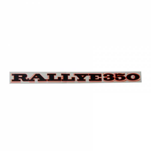 Rubber The Right Way - "Rallye 350" Quarter Panel Decal