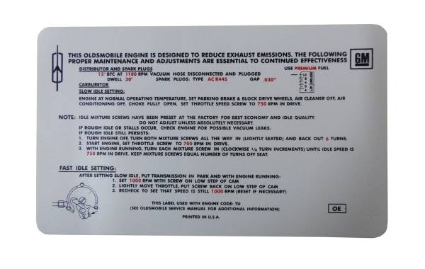 Rubber The Right Way - Emission Decal - 455-4V