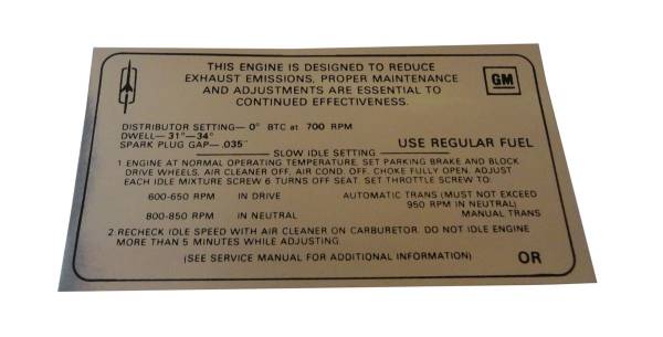 Rubber The Right Way - Emission Decal - 250-1V