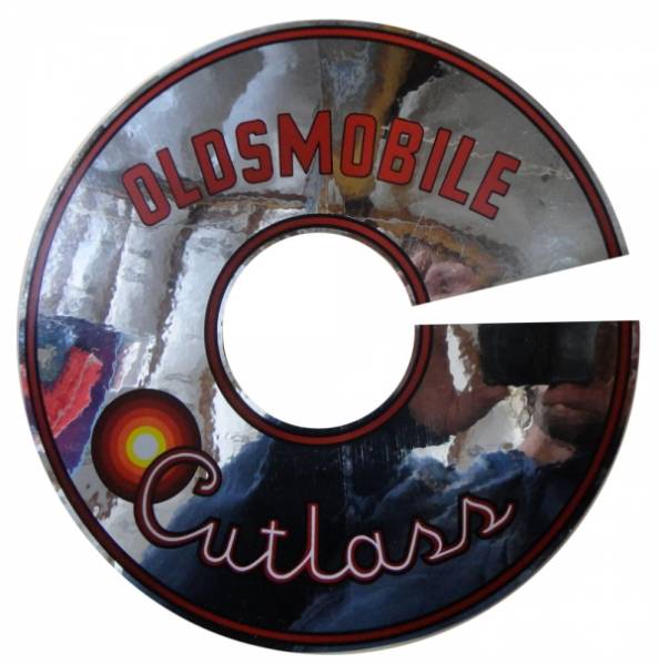Rubber The Right Way - "Oldsmobile Cutlass" Air Cleaner Decal - 11"