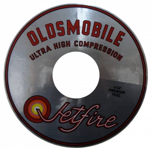 Rubber The Right Way - "Jetfire Ultra High Compression" 330 Air Cleaner Decal - 11"