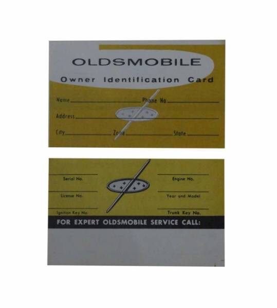 Rubber The Right Way - Vehicle Owners Identification Card
