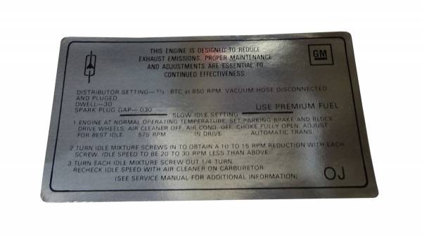 Rubber The Right Way - Emission Decal - 455-2V