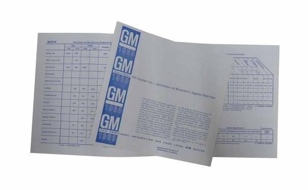 Rubber The Right Way - GM New Vehicle Retail Price Book