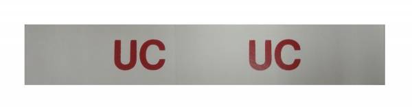 Rubber The Right Way - "UC" Engine Code Decal
