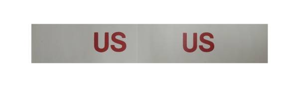 Rubber The Right Way - "US" Engine Code Decal