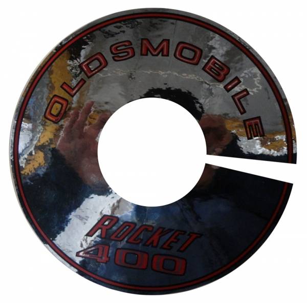 Rubber The Right Way - "Rocket 400" Air Cleaner Decal (2-V) - 8"