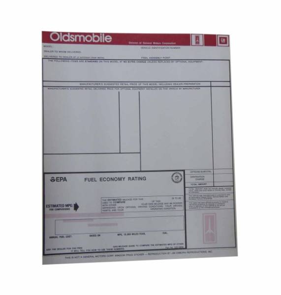 Rubber The Right Way - New Car Window Price Sheet