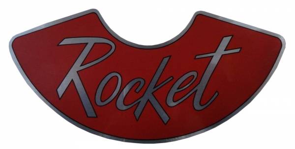 Rubber The Right Way - "Rocket" Air Cleaner Decal