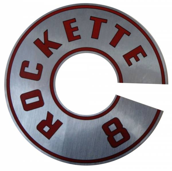 Rubber The Right Way - "Rockette 8" Air Cleaner Decal
