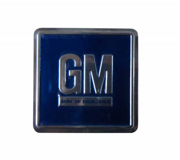 Rubber The Right Way - GM Mark of Excellence Metal Plaque