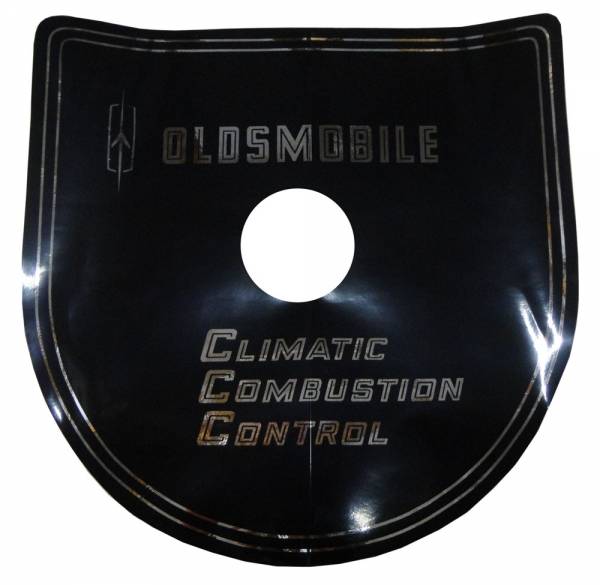 Rubber The Right Way - "Climatic Combustion Control" Air Cleaner Decal