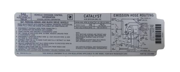 Rubber The Right Way - Emission Decal - 305-4V