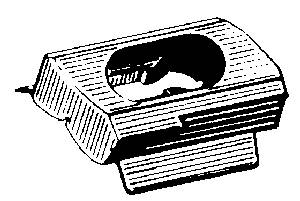 Body Side & Wheel Opening Molding Clip - GM 1968+