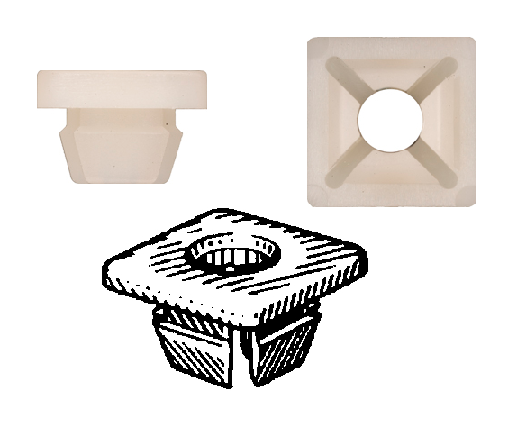 Headlamp Adjusting Nut - 1/4"-28 - GM