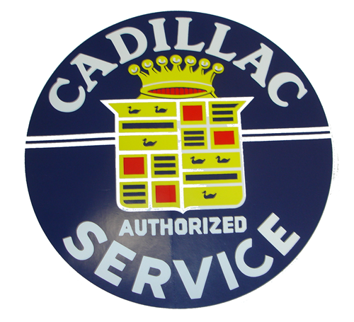 Cadillac Service Decal - 11-1/2"