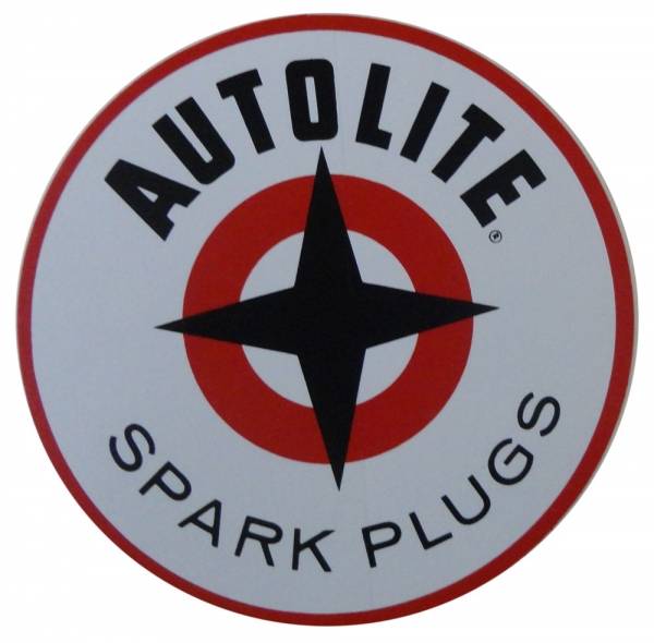 Autolite Spark Plug Decal - 6-1/2"