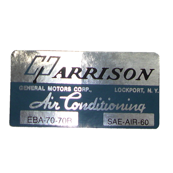 Rubber The Right Way - Air Conditioner Evaporator Box Decal