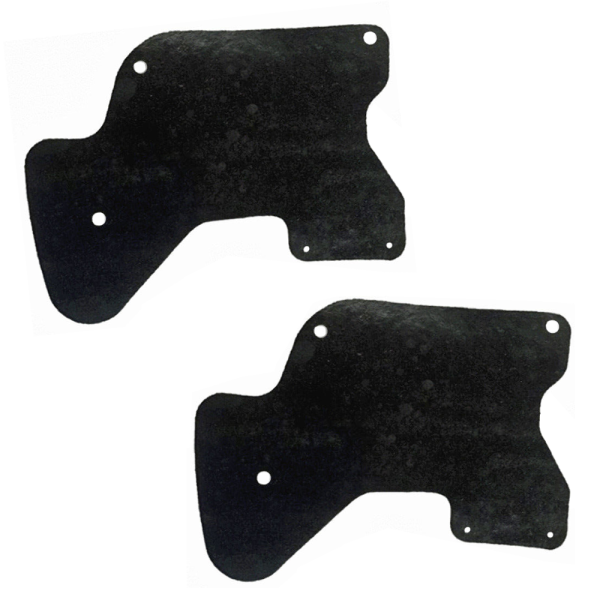 Rubber The Right Way - Front Fender Splash Shield Kit