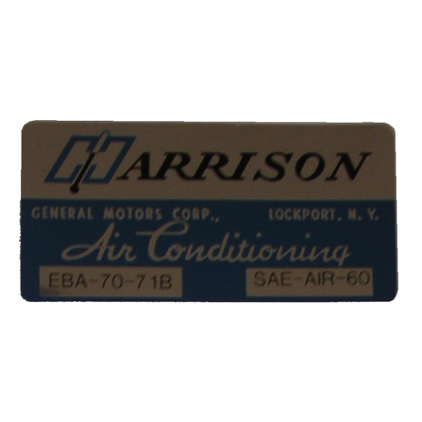 Rubber The Right Way - Air Conditioner Evaporator Box Decal