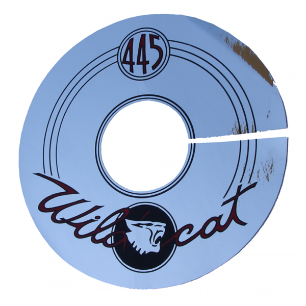 Rubber The Right Way - Wildcat 445 Air Cleaner Decal