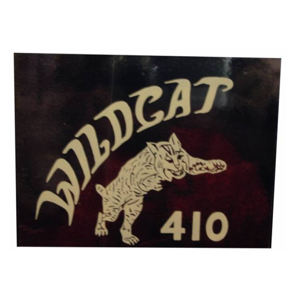 Wildcat 410 Air Cleaner Decal