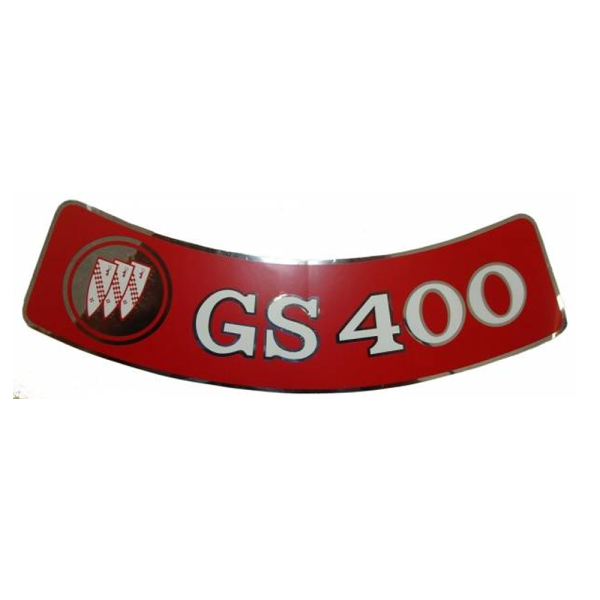 Air Cleaner Decal - GS 400