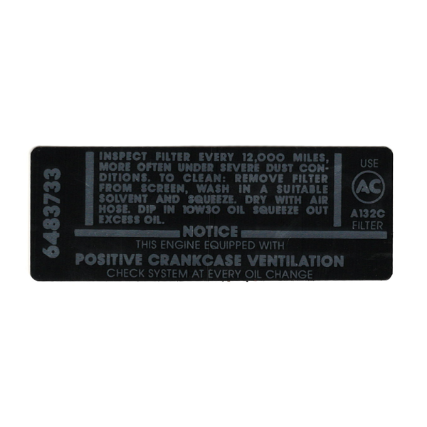 Pontiac Jack Instructions Decal